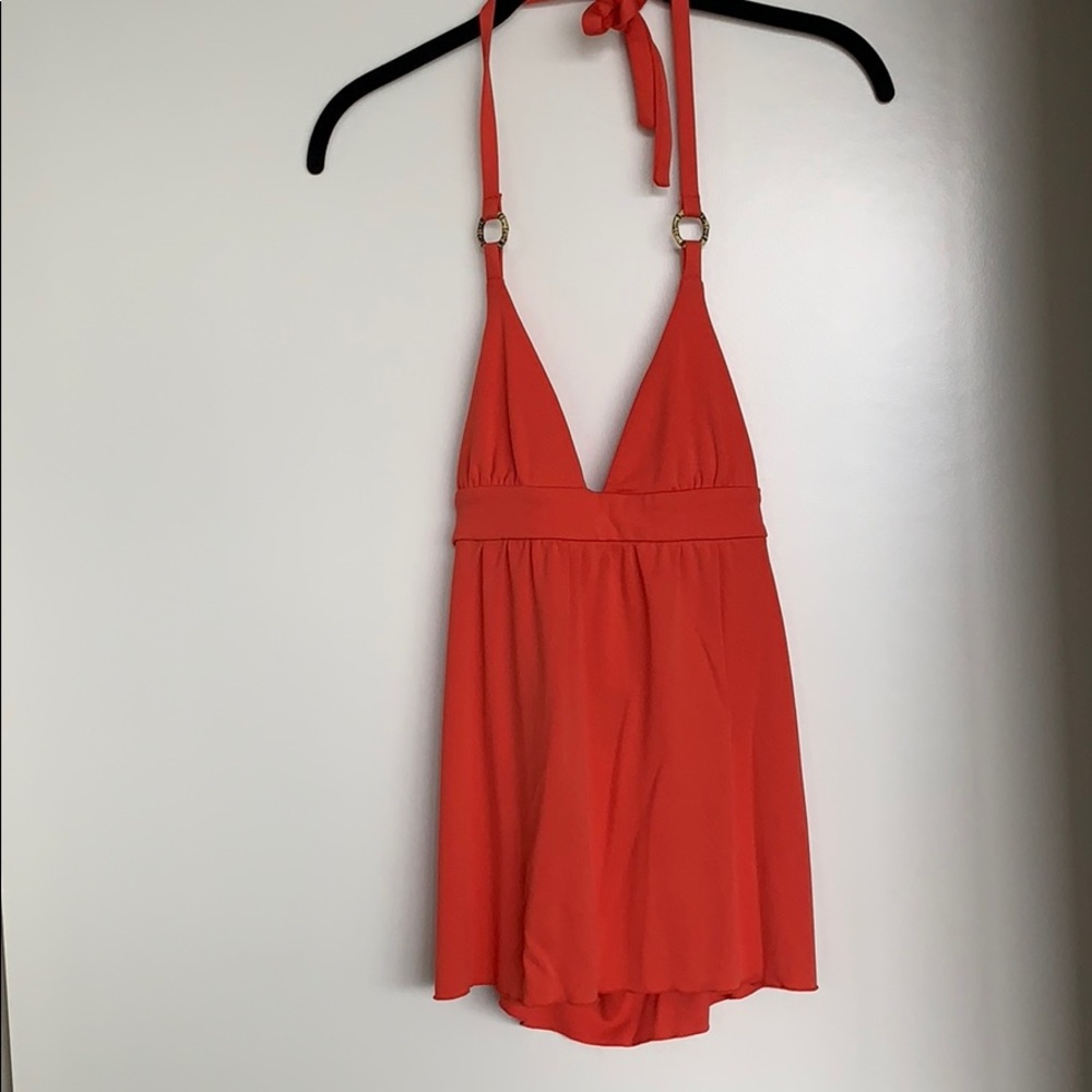 Beautiful orange halter top